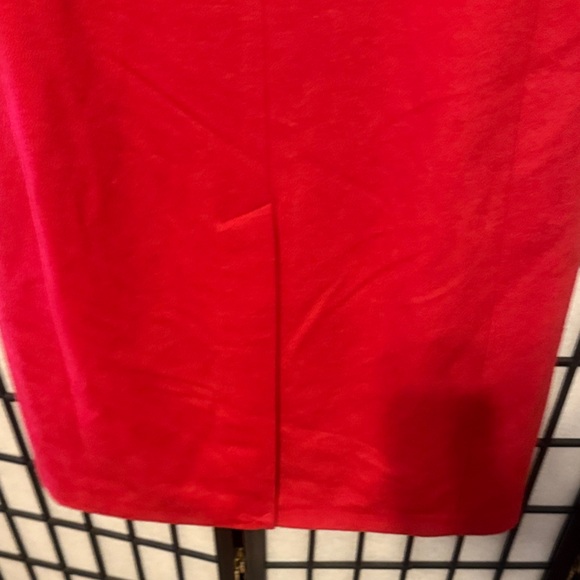 Bernardo Vibrant Red Women's Trench Coat - Picture 9 of 12